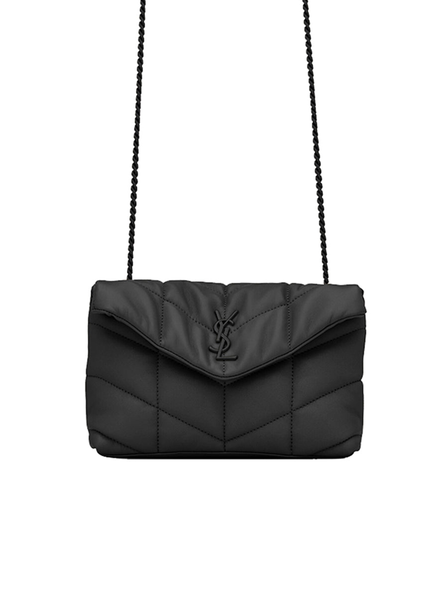 YSL Puffer Toy Bag in Quilted Lambskin