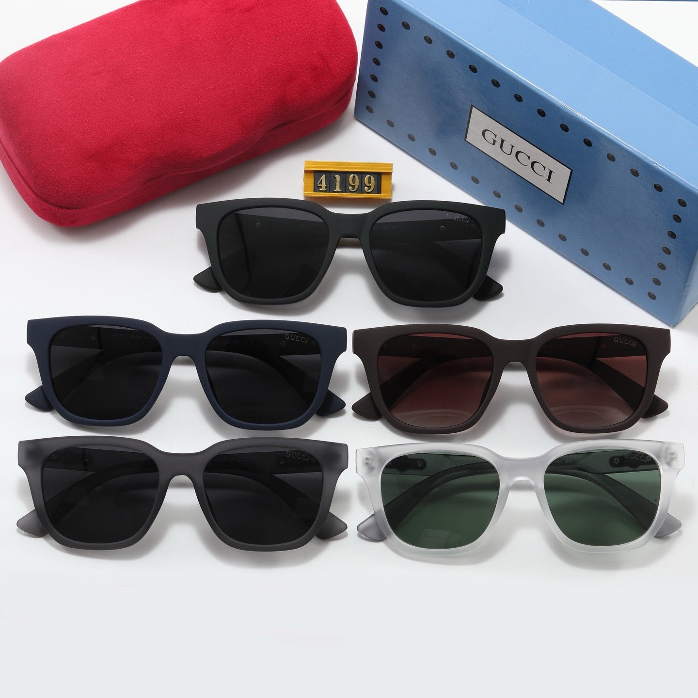 5 Color Women's Sunglasses—4199