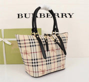 2 colors Checkered cowhide bag