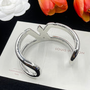 Classic four-leaf clover open bracelet