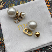 Fashion CD Pearl Earrings