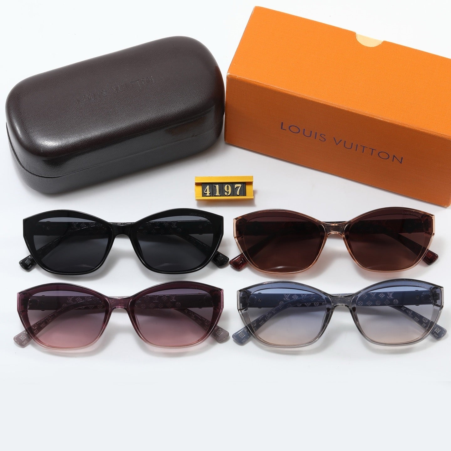 4 Color Women's Sunglasses—4197