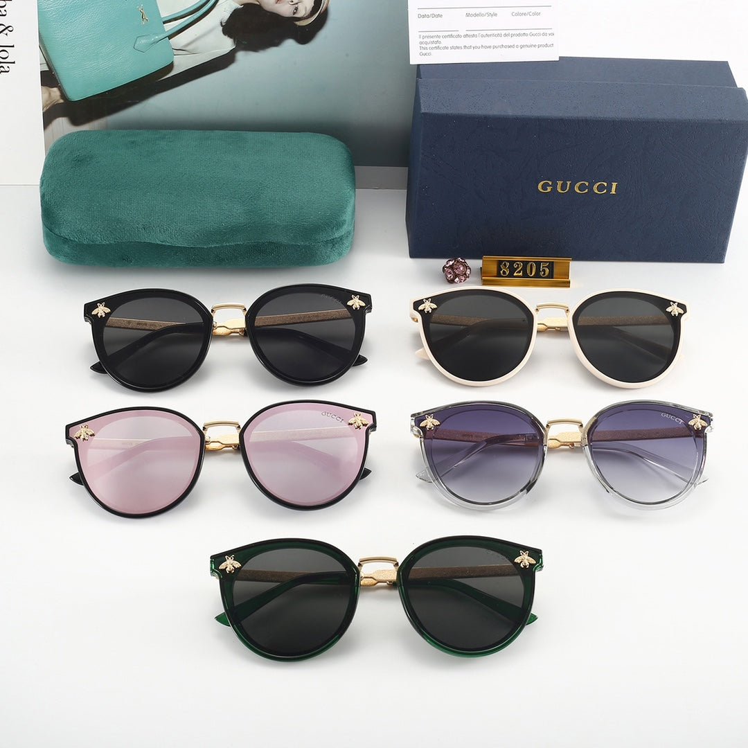 5 Color Women's Sunglasses—8205