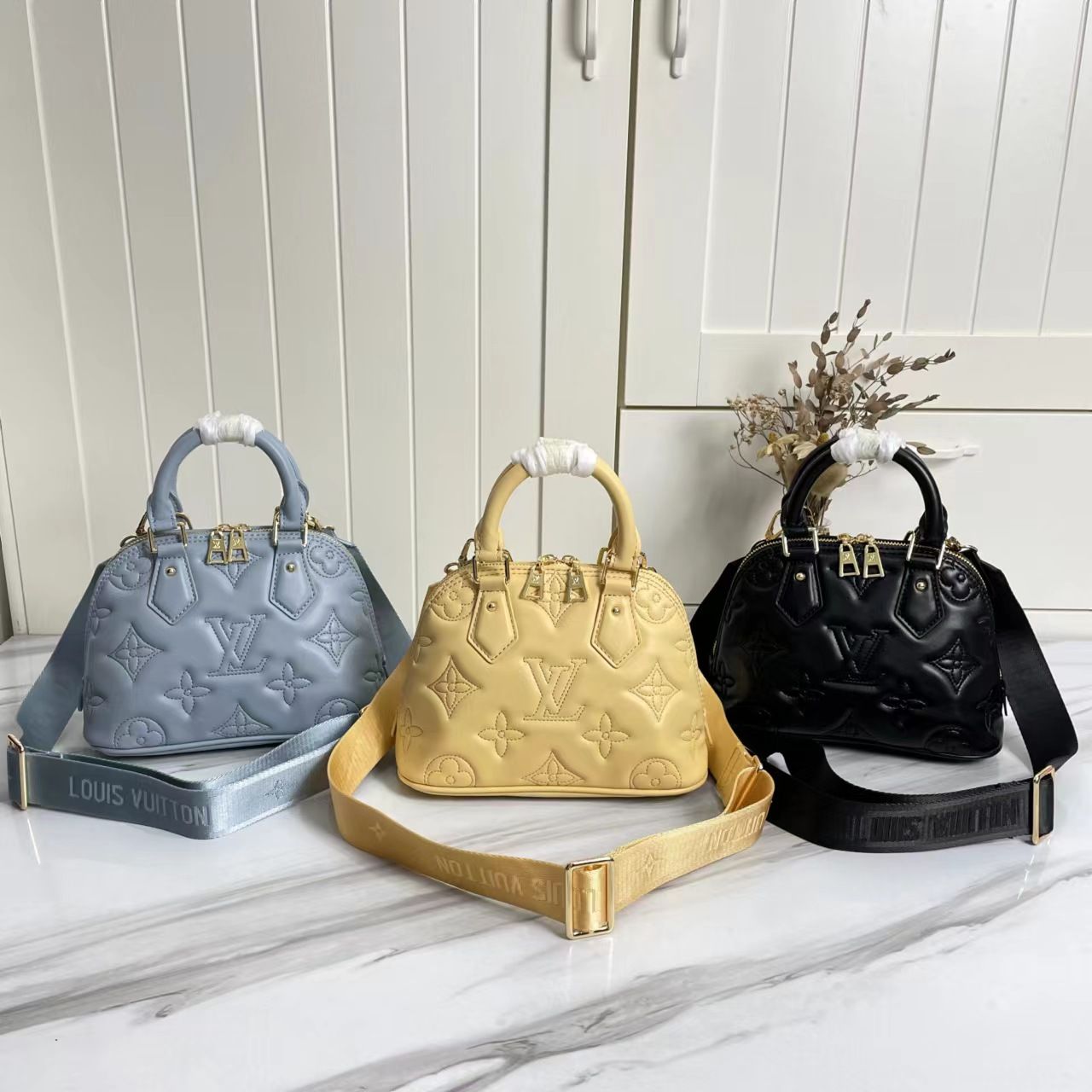 3 colors Embroidery pattern shell bag