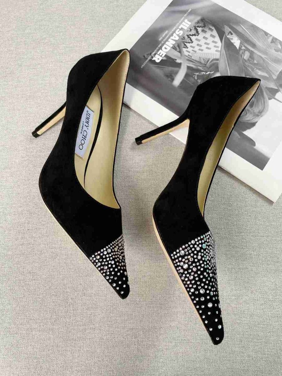 Jc Love 85 Pumps Suede Black