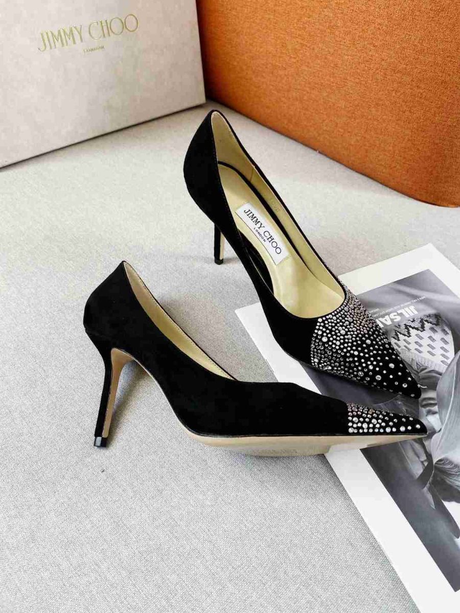 Jc Love 85 Pumps Suede Black