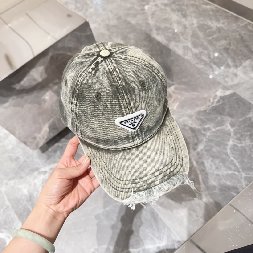 2024 Luxury Triangle Label Cowboy Baseball Cap