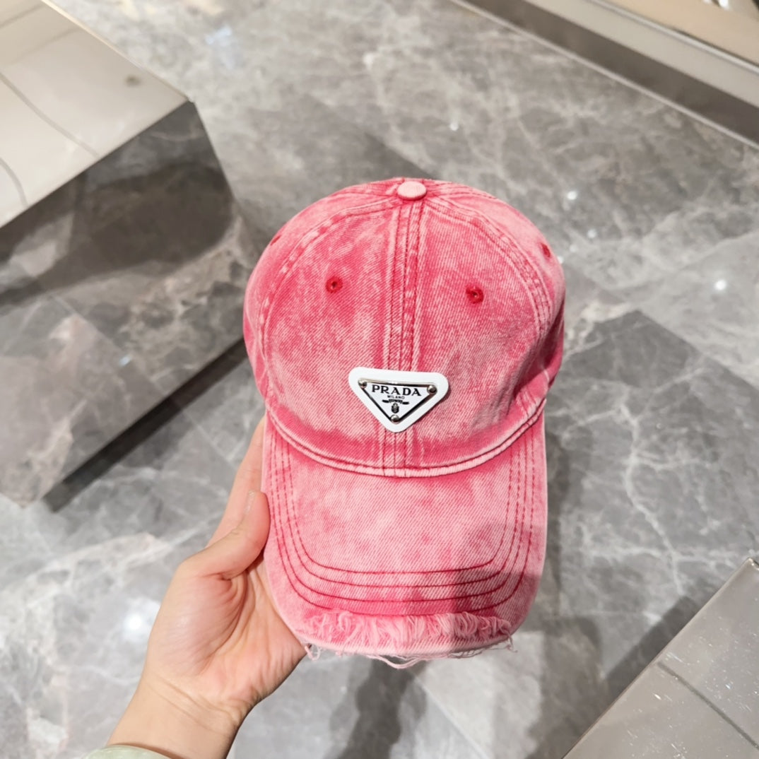 2024 Luxury Triangle Label Cowboy Baseball Cap