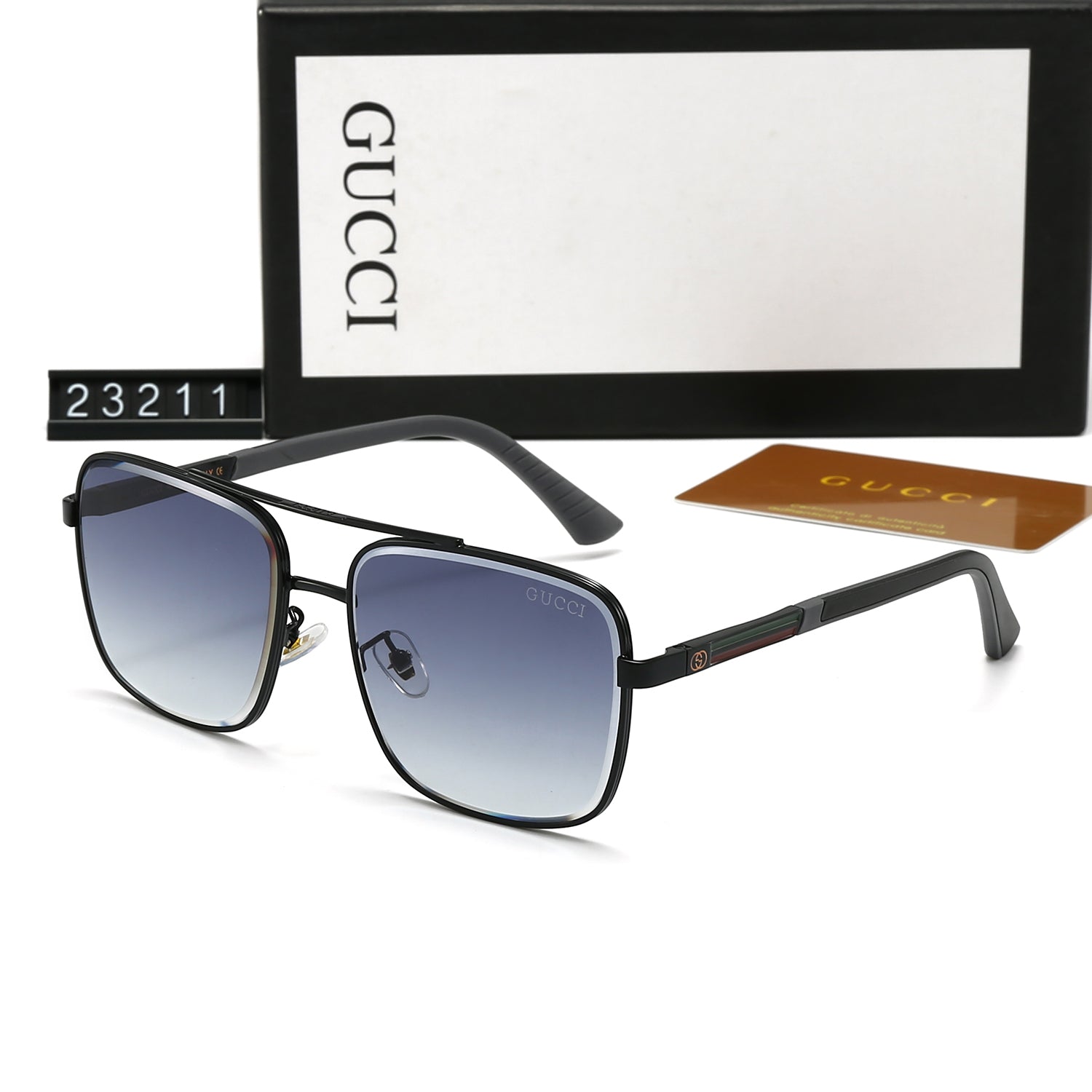 4 Color Men's Sunglasses-23211