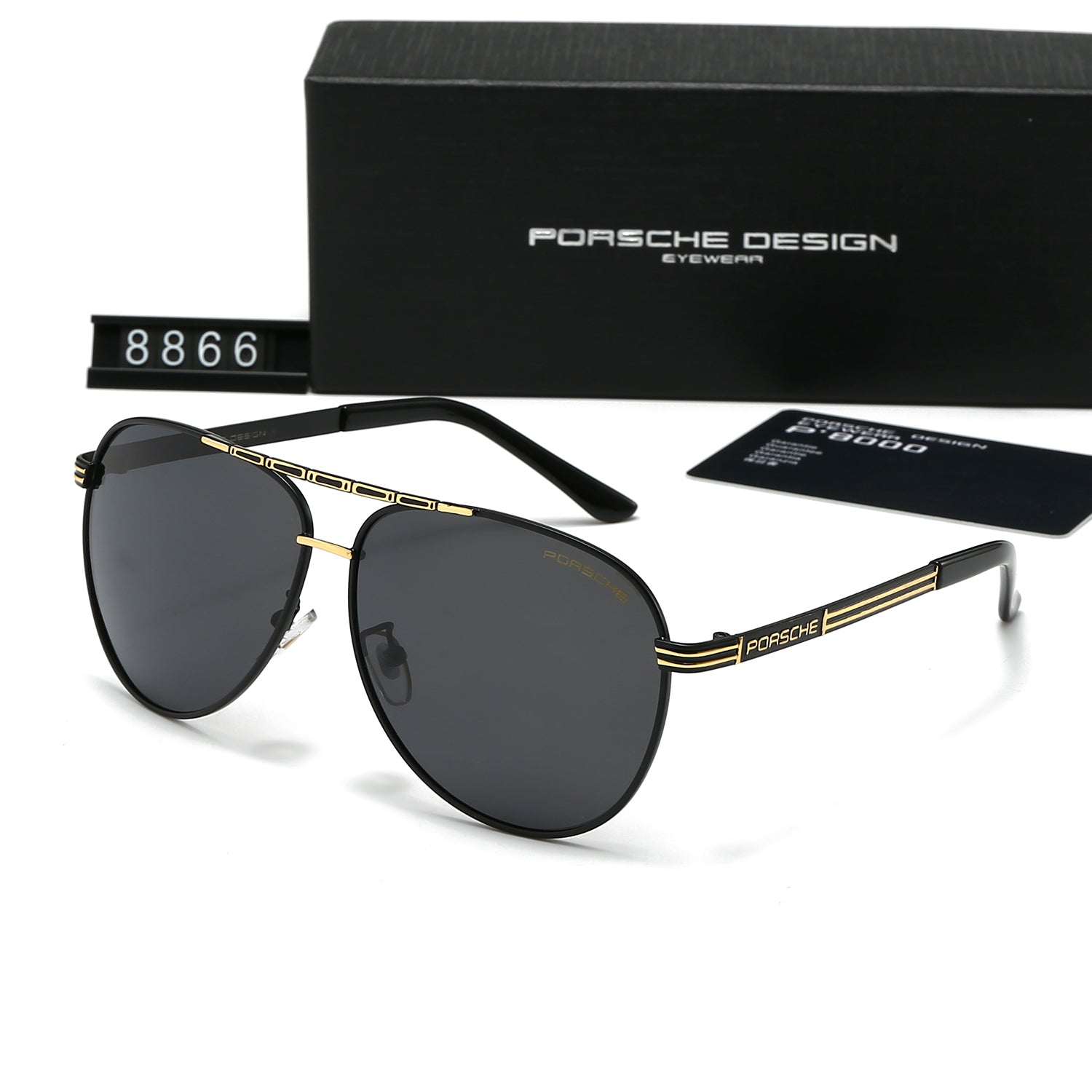 4 Color Men's Sunglasses-8866