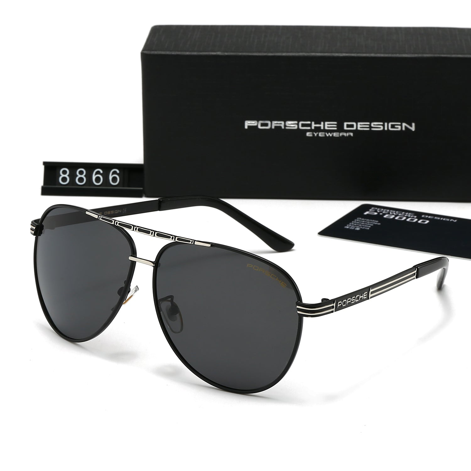 4 Color Men's Sunglasses-8866