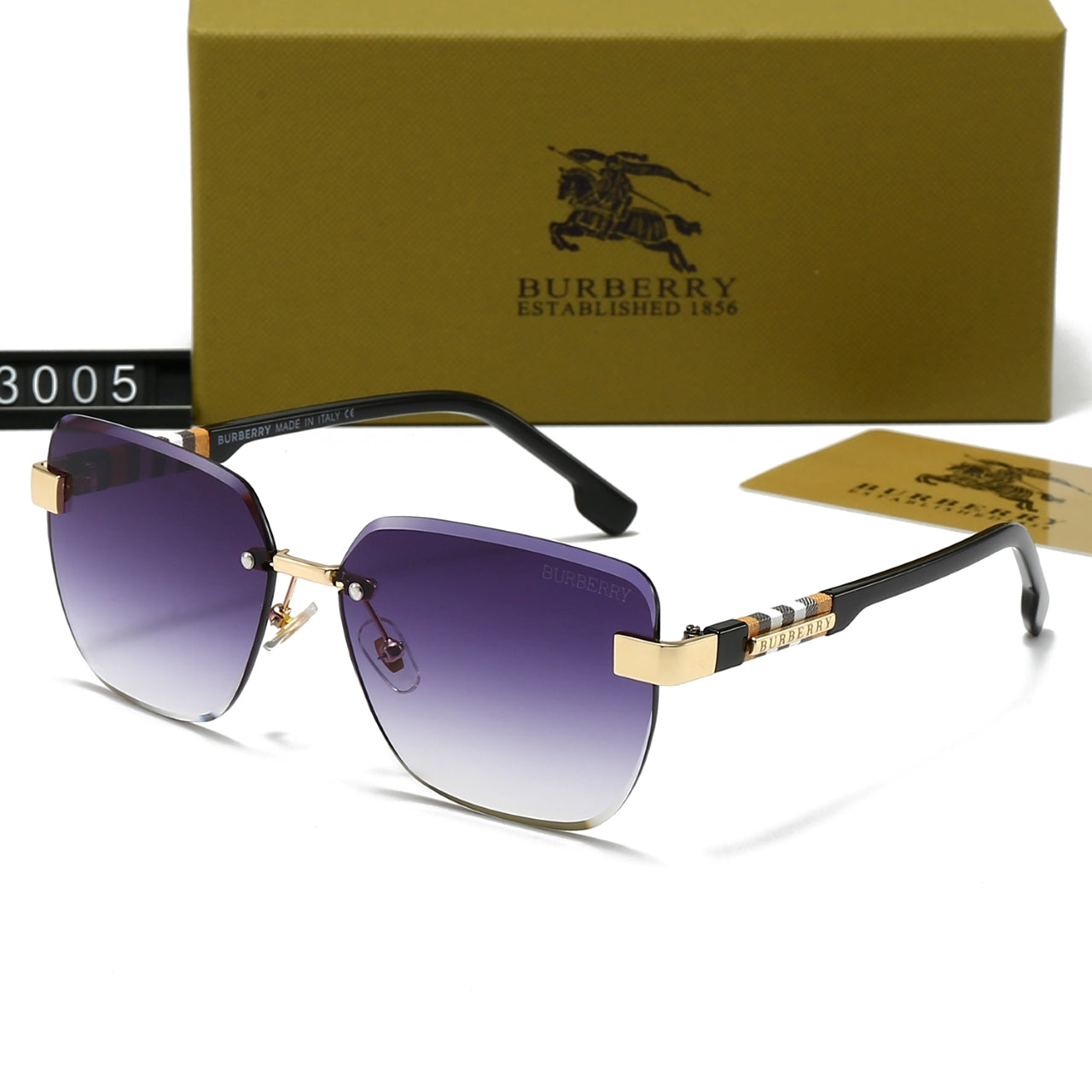 4 Color Men's Sunglasses-3005