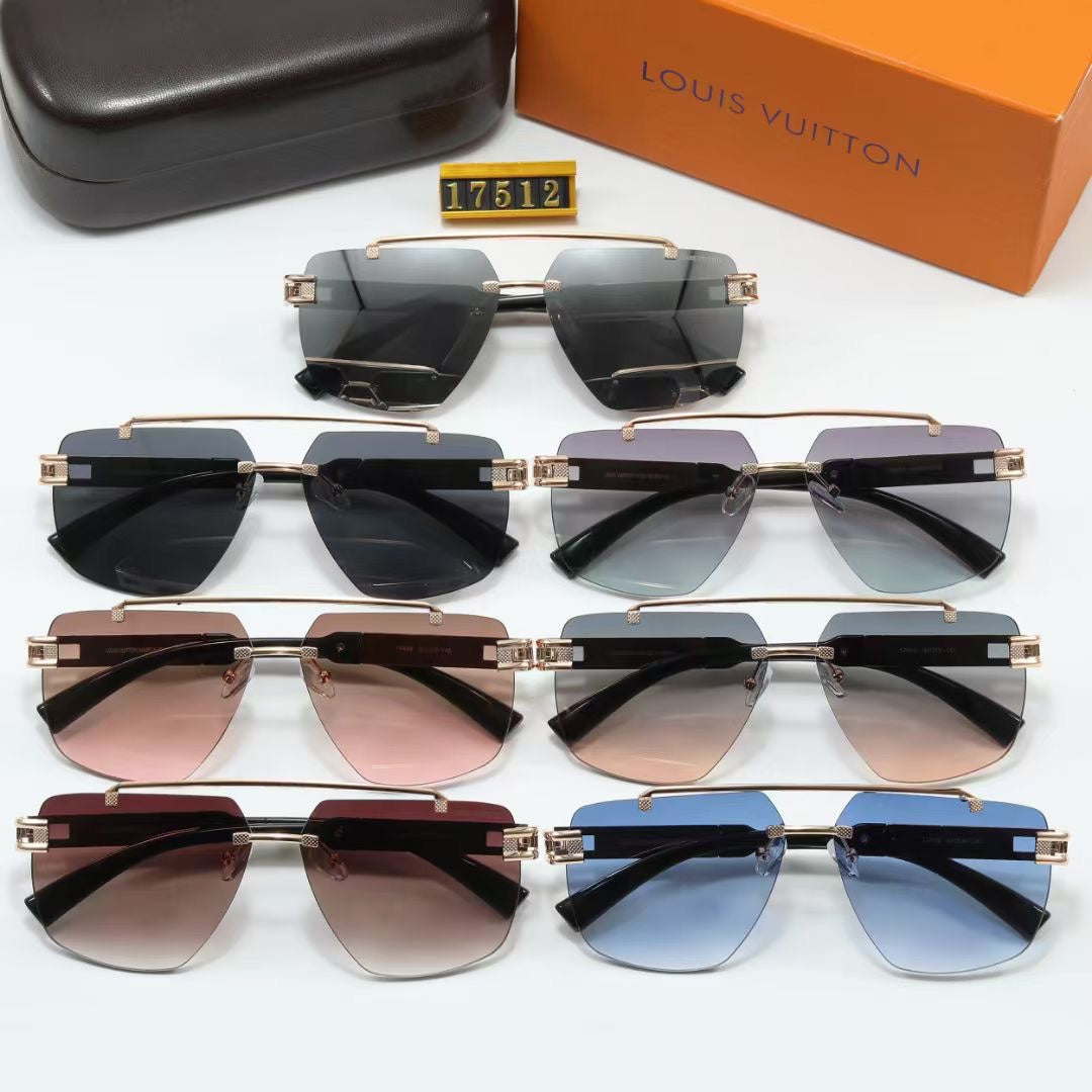 7 color men's sunglasses-7512