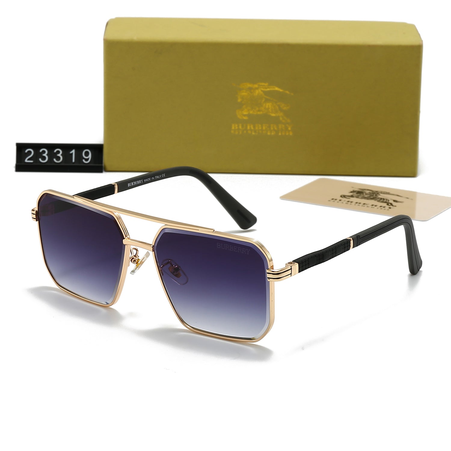 6 Color Men's Sunglasses—23319