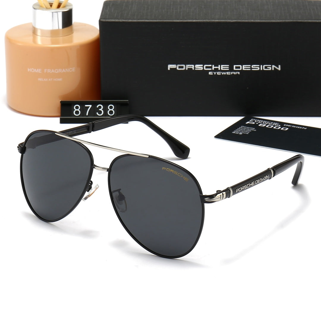 4 Color Men's Sunglasses-8738