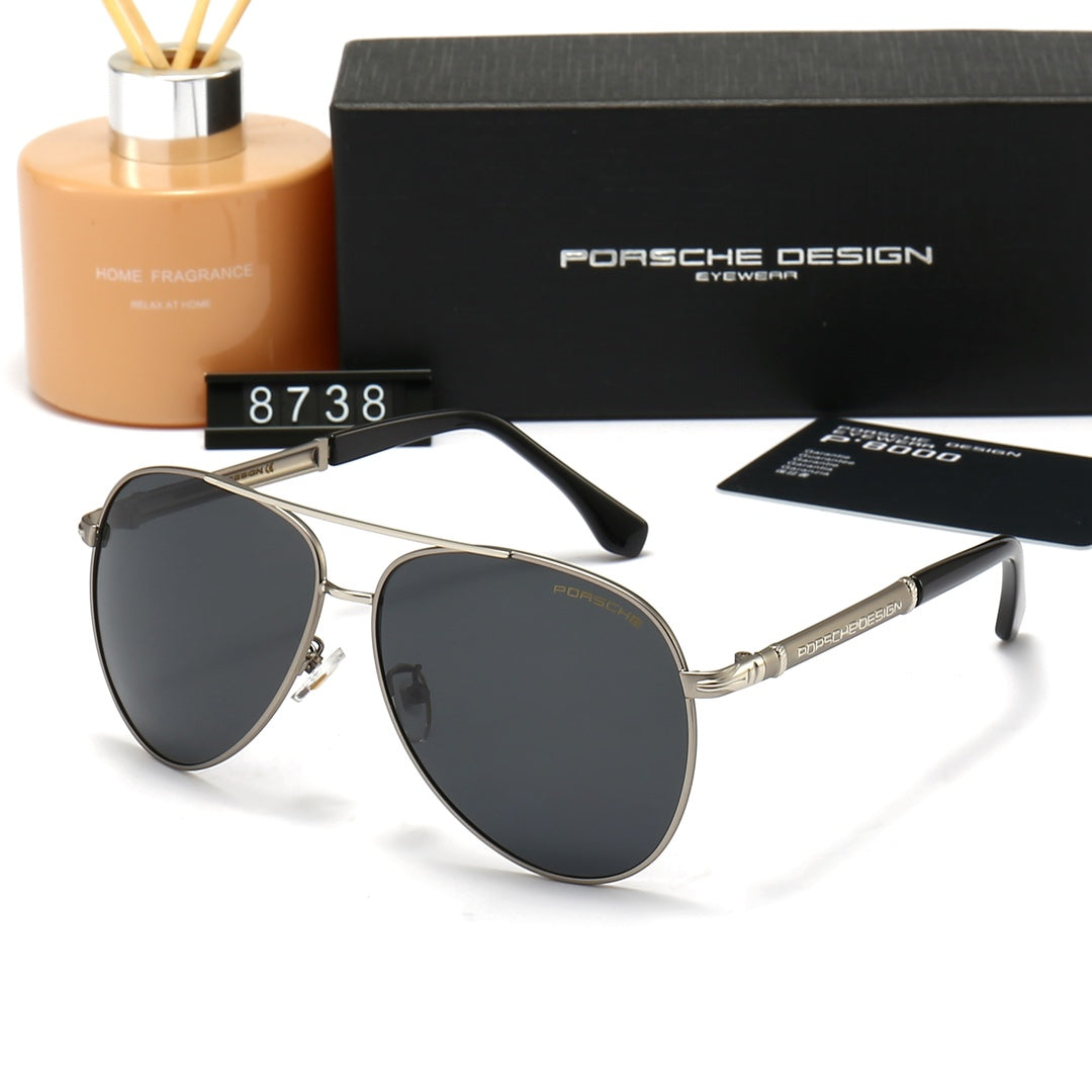 4 Color Men's Sunglasses-8738