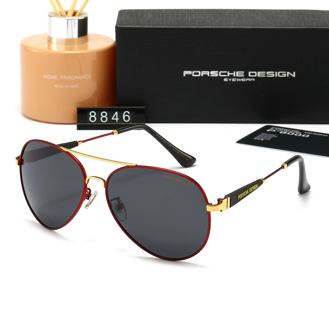 4 Color Men's Sunglasses-8846