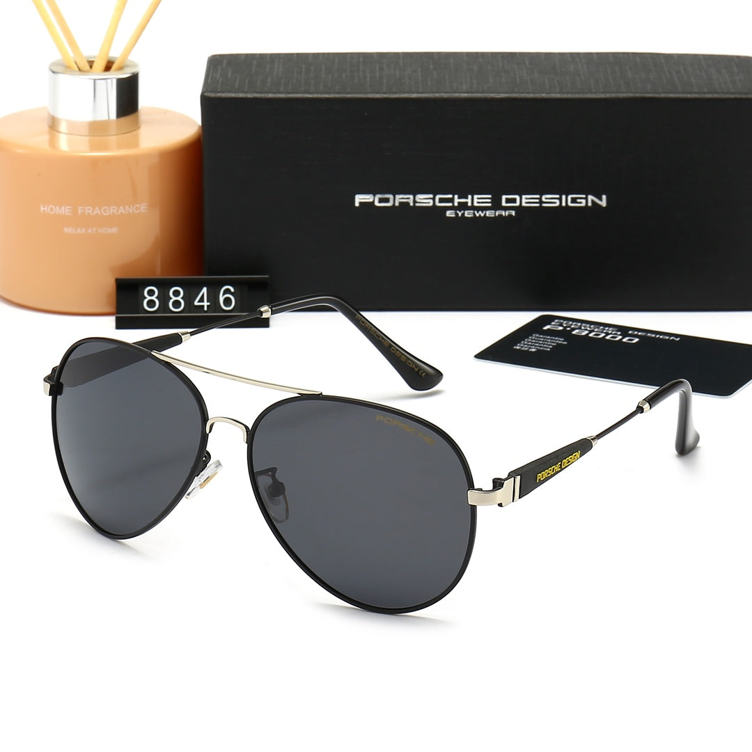 4 Color Men's Sunglasses-8846