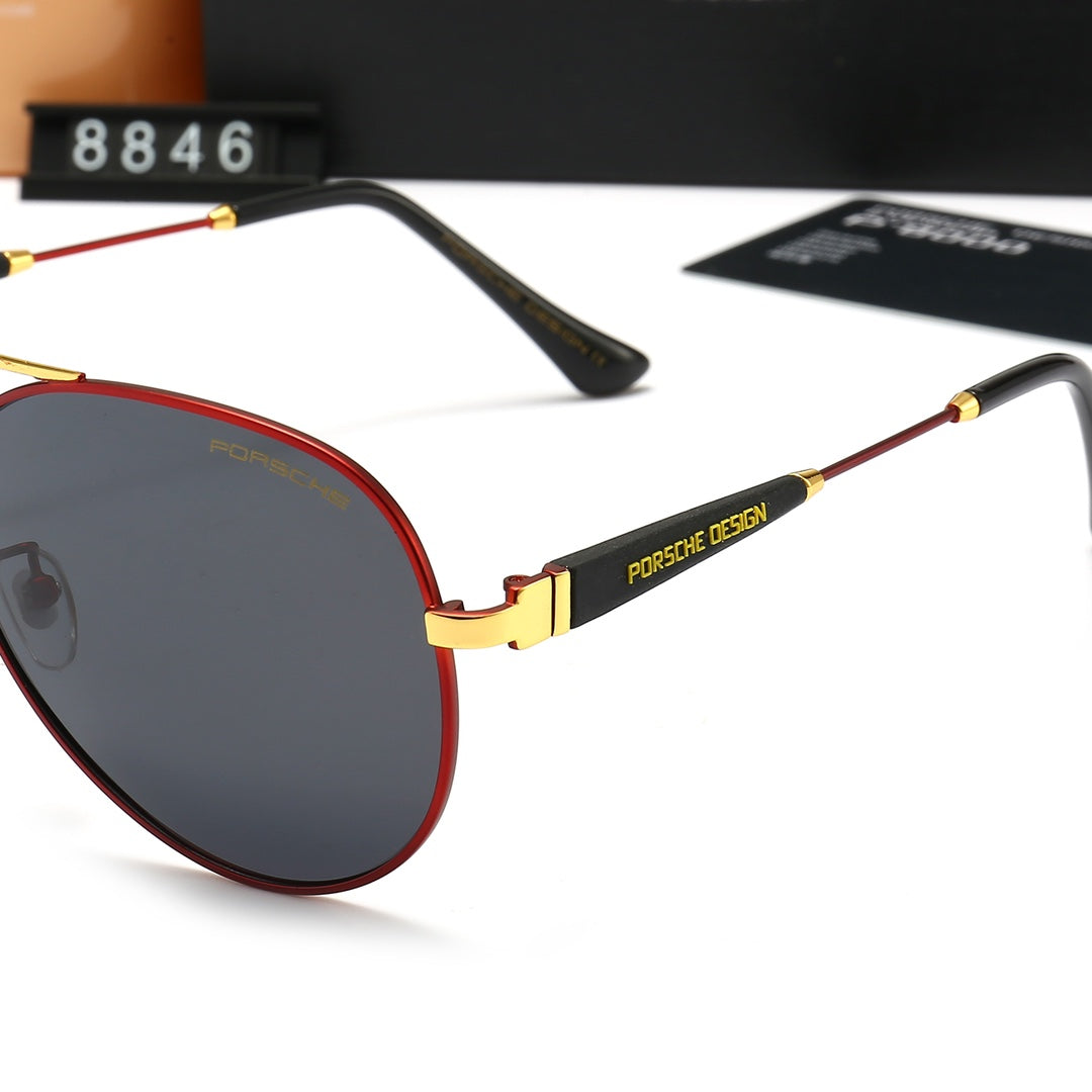 4 Color Men's Sunglasses-8846