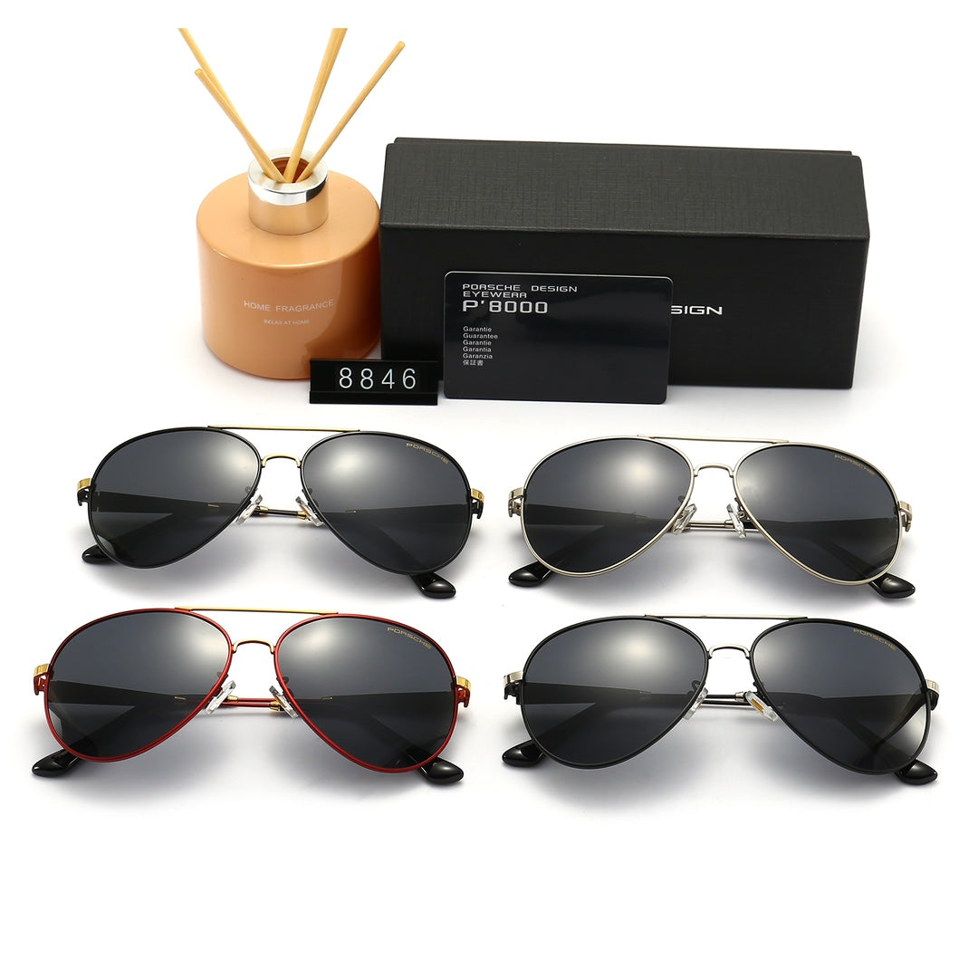 4 Color Men's Sunglasses-8846