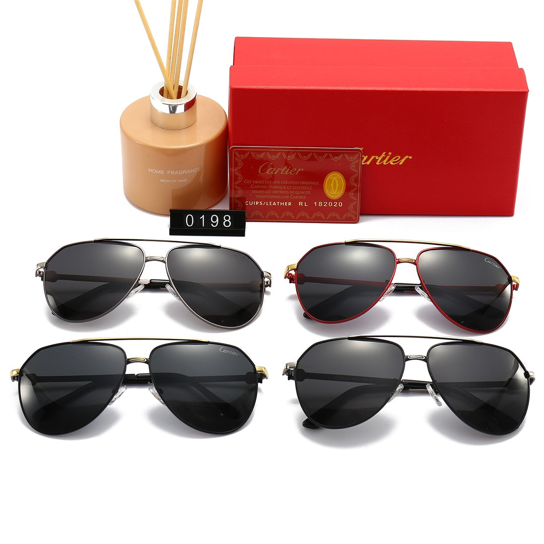 4 Color Men's Sunglasses-0198