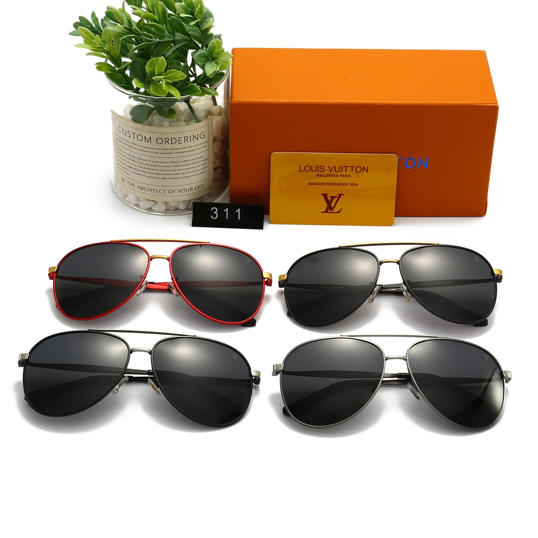 4 Color Men's Sunglasses-311