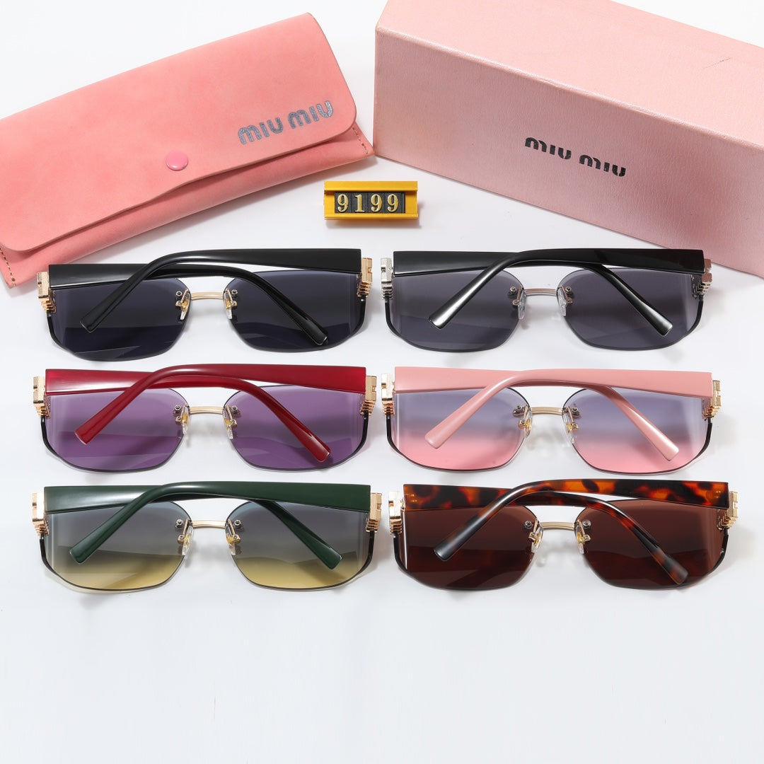 6 Color Women's Sunglasses—9199