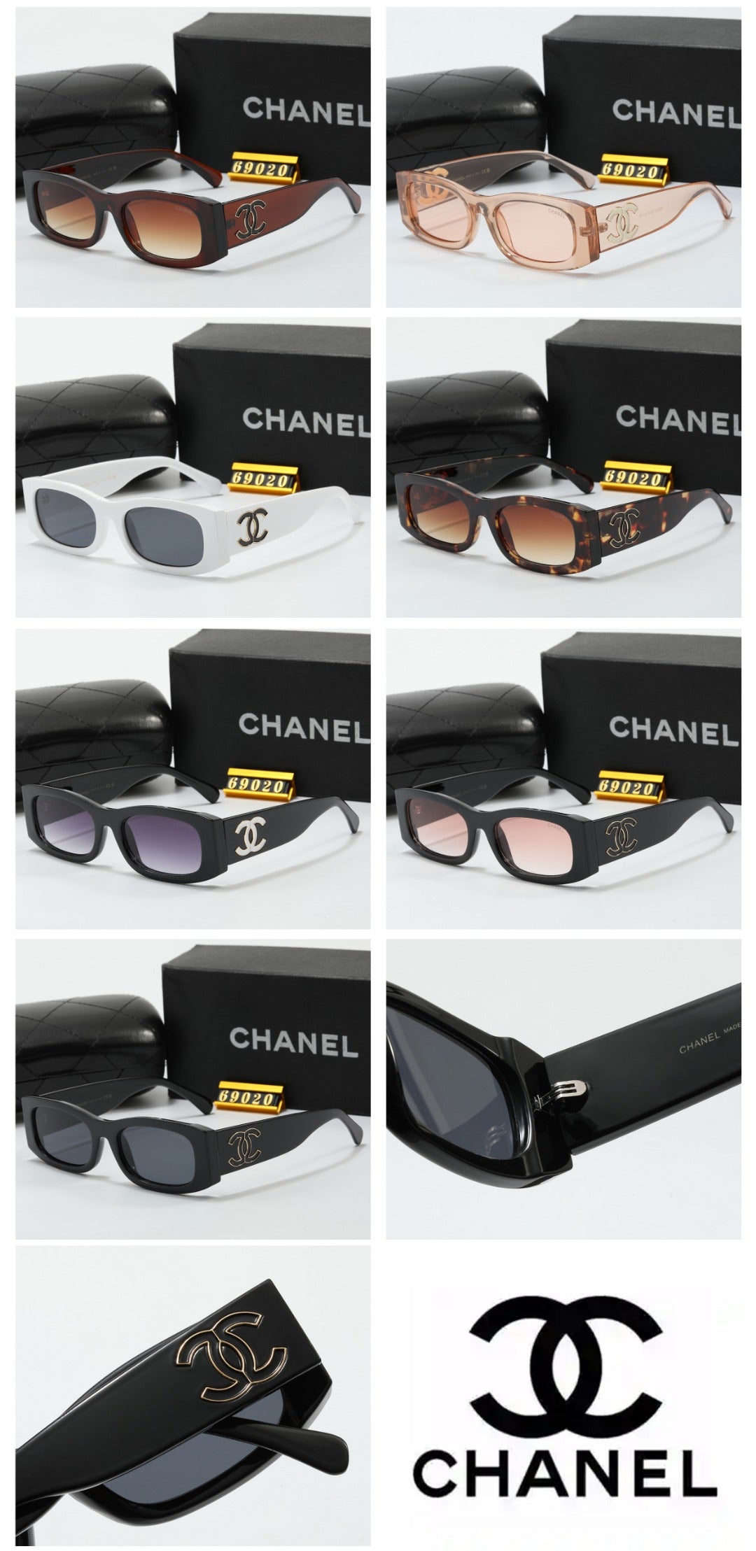 7 Color Women's Sunglasses—69020