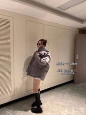 AMI boyfriend style puffer jacket