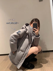 AMI boyfriend style puffer jacket