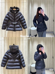 Mon's hooded puffer jacket