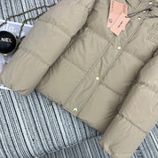 Mu's new bread hooded puffer jacket