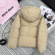 Mu's new bread hooded puffer jacket