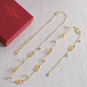 Fashion V Gold Necklace