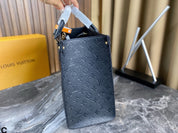 LV embossed shopping bag