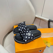 LV 25S-Polka dot velcro flat bottom