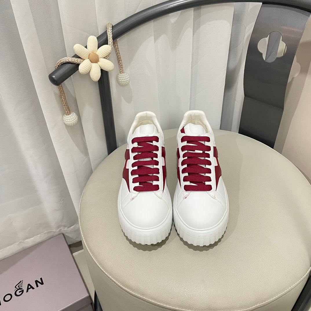 Hogan 25SS color-block shoes