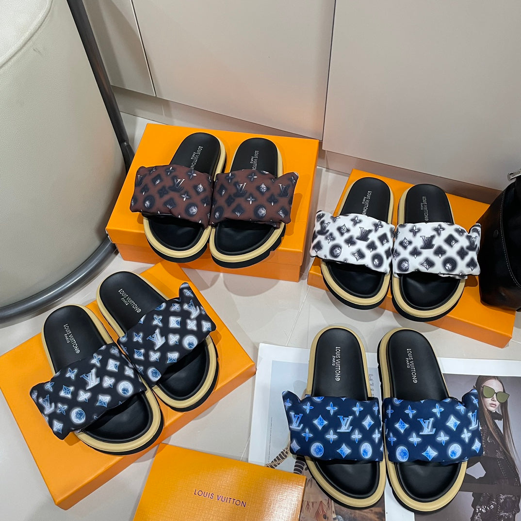 LV 25S-Polka dot velcro flat bottom