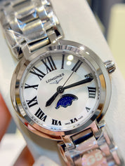 Lgines' new beautiful mother-of-pearl dial