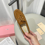 Miu 25SS lace-up loafers for Cruise